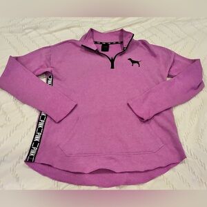 Pink Women's 1/4 zip by PINK Victoria's Secret. Small